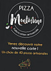Pizza Montoirine menu
