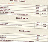 Les Jacobins menu