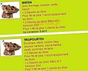Sandwicherie Maiga menu