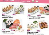 Fuku Sushi menu