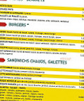La Grignota menu