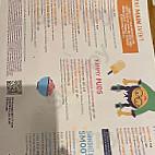 Giraffe Royal Festival Hall menu