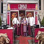 Gandhi Restaurant Hamburg people