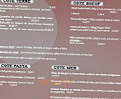 Cote Sud Loire menu