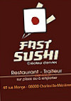 Fast Sushi menu