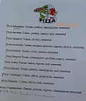 Camion Pizza menu