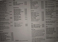 Golden Valley Chinese menu