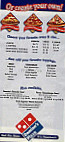 Domino's Pizza menu