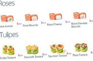 Fresh Lounge Sushi menu