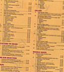 Cafe Heath menu
