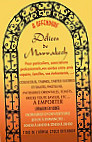 Délices De Marrakech menu