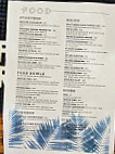 Commodore Hotel menu