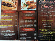 Asados Grill menu