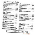 Le Coco Grill menu
