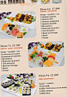 Sushis Tokyo menu