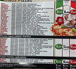 Bella Pizza Reims menu