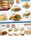Chama's Burger menu