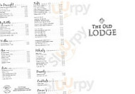 The Old Lodge menu
