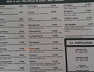 Le Valmacatelo menu