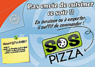 Sos Pizza menu