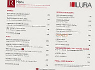 Ilura menu