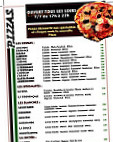 Pizza Chez Fa menu
