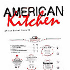 American Kitchen menu