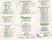 Oligano menu