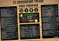 CROSSROADS TAVERN menu