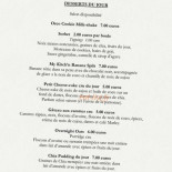 My Kitch'n Batignolles Carte