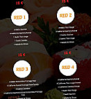 Red Sushis menu
