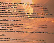 Le Venti menu