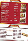 O'king Délices menu