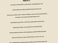 Cherith Grove menu
