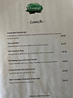 Gardeign Brasserie Cafe menu