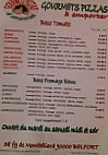 Pizzas Michel menu