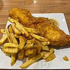 The California Traditional Fish And Chips inside