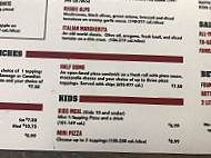 Mountain Mike's Pizza menu