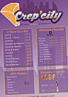 Crepcity menu