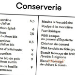 à La Folie menu
