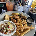 Hurricane Mo's Beachside And Grill food
