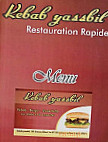 Yassbil Kebab menu