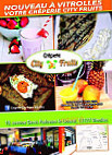 Crêperie City Fruits menu