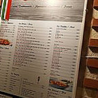 La Mascotte menu