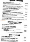 Les Arts Officiel menu