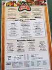 Pat's Pizza menu