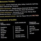 Creperie Beaubourg menu