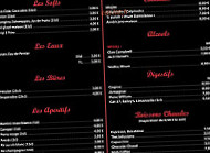 Cote Bistrot Restaurant menu