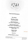 1741 menu