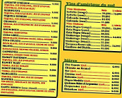 O'Mexico menu